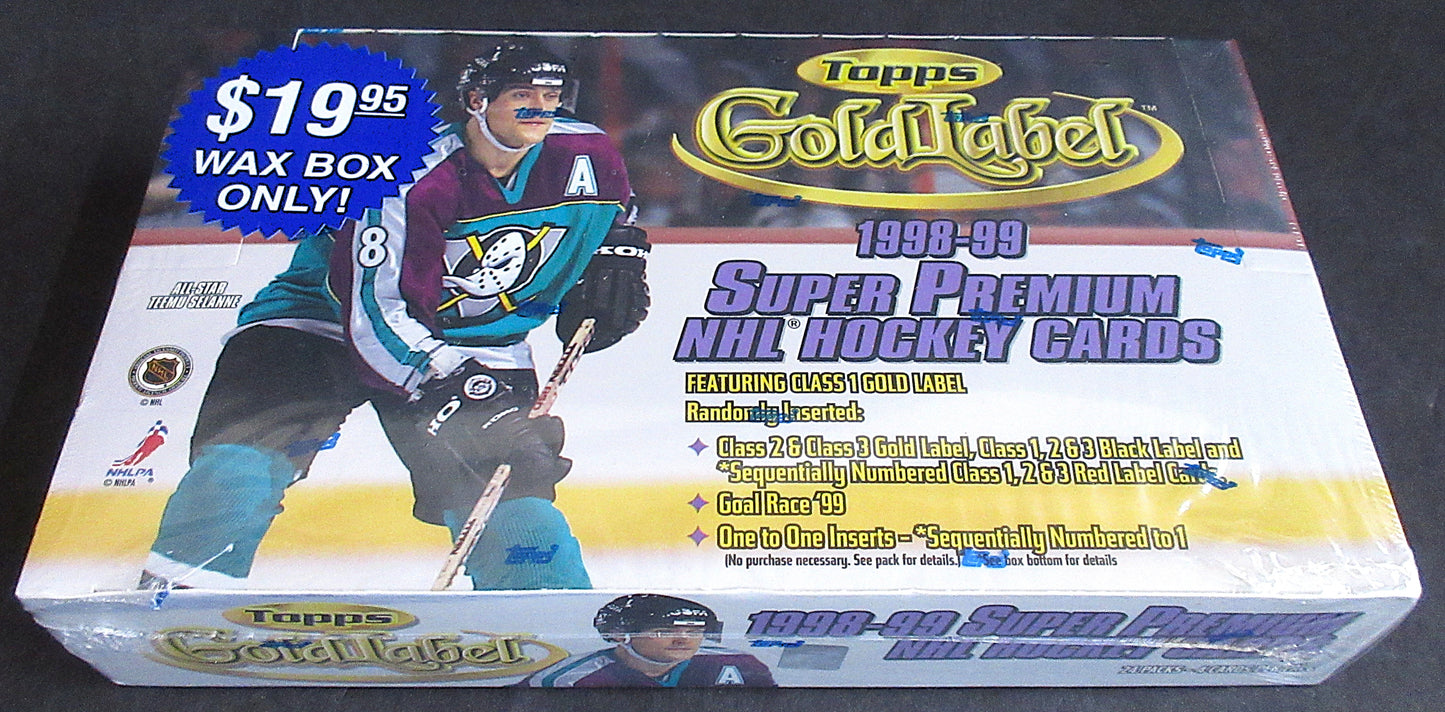 1998/99 Topps Gold Label Hockey Box (24/4)