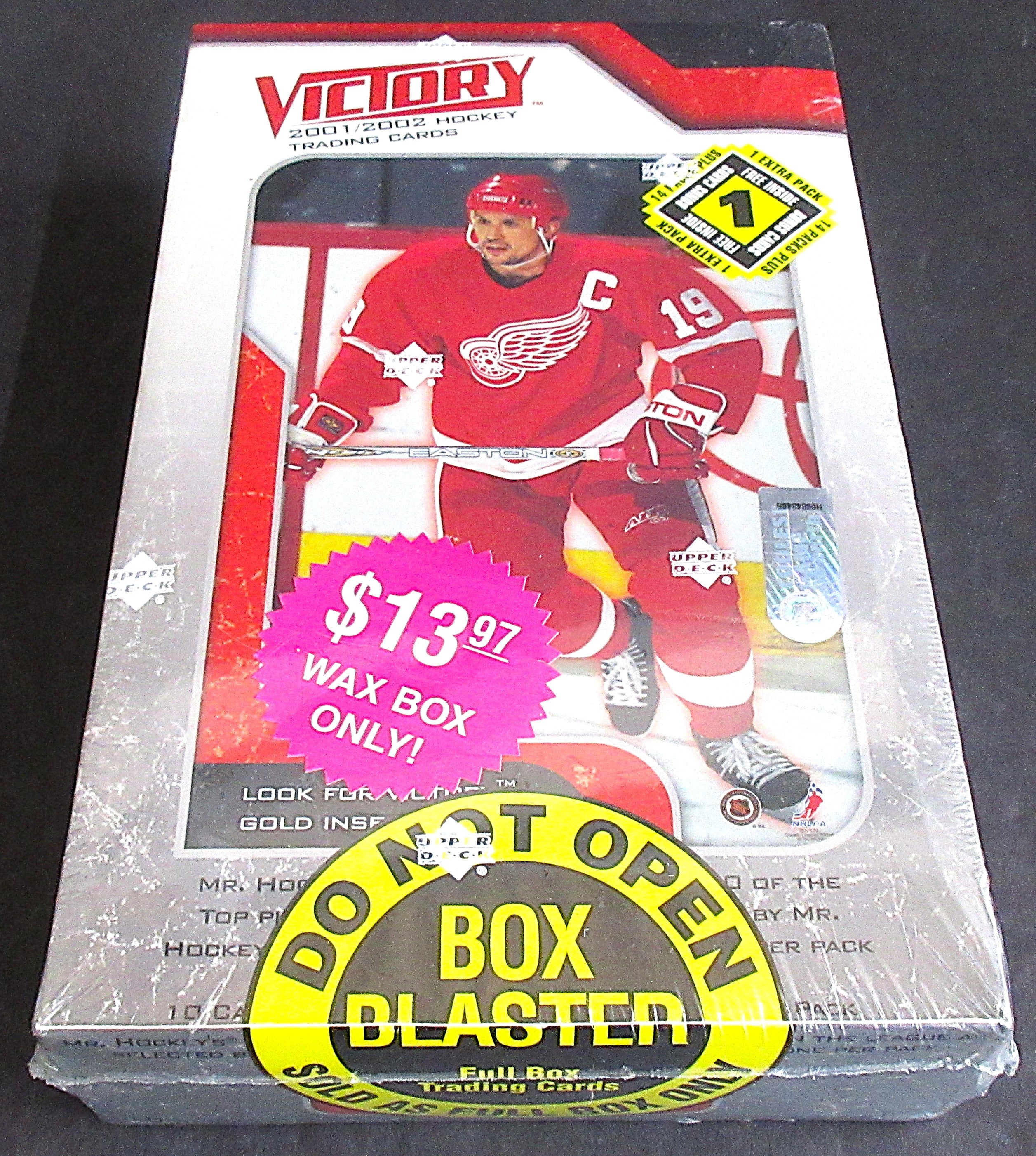 2001/02 Upper Deck Victory Hockey Blaster Box (15/10)