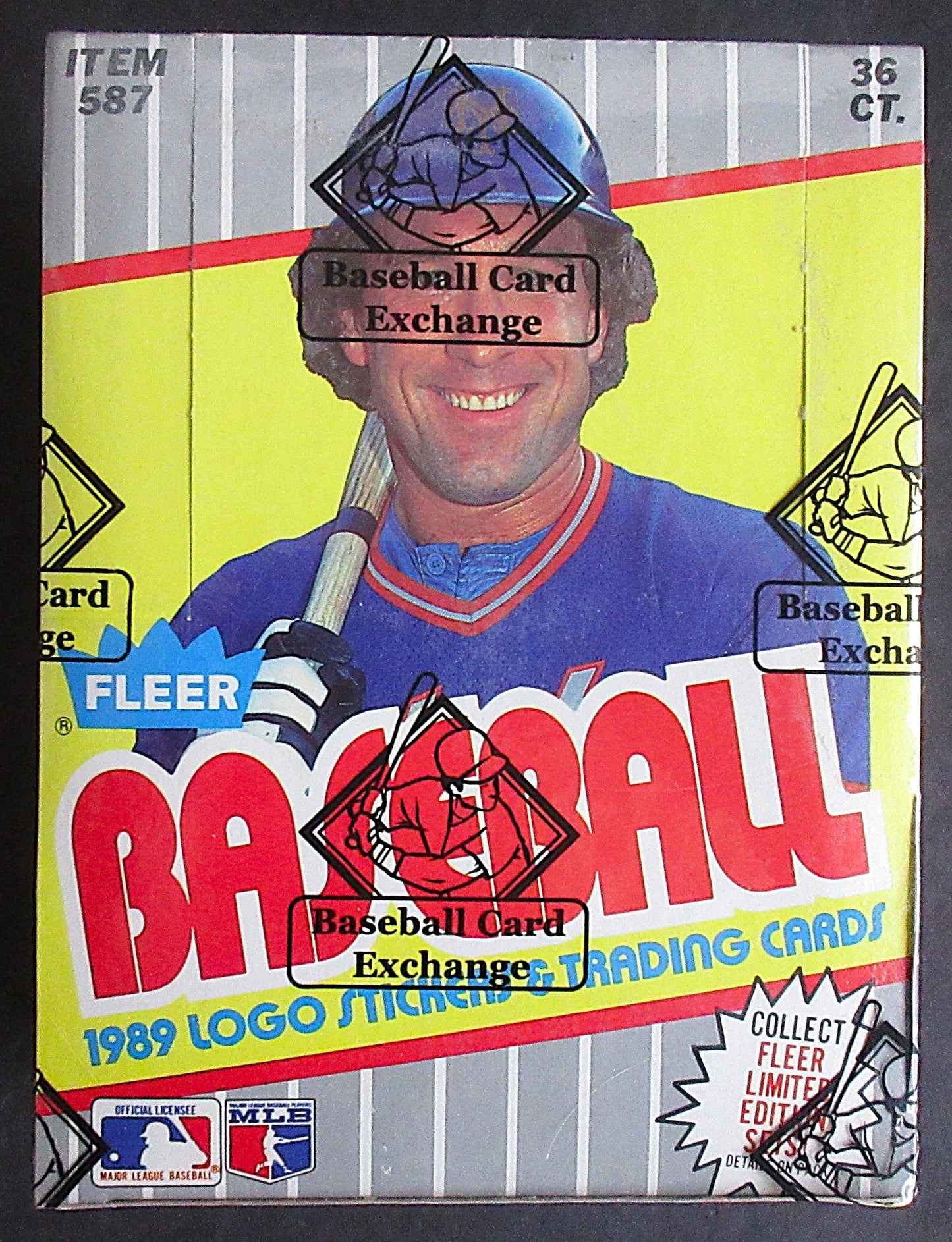 1989 Fleer Baseball Unopened Wax Box (FASC) (Code 90342)