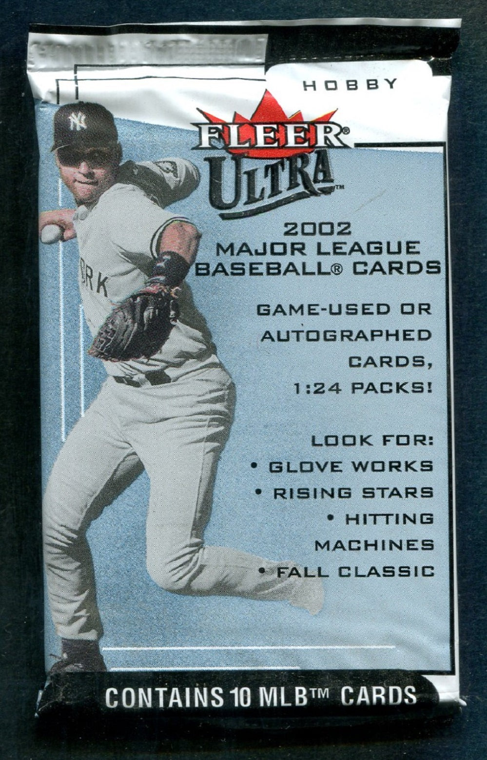 2002 Fleer Ultra Baseball Unopened Pack (Hobby) (10)