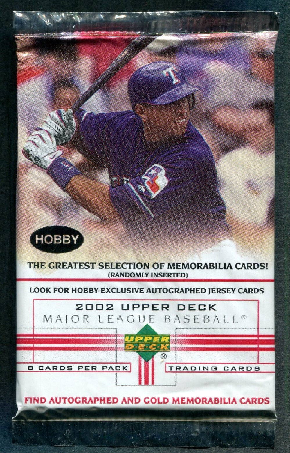 2002 Upper Deck Baseball Unopened Series 1 Pack (Hobby) (8)