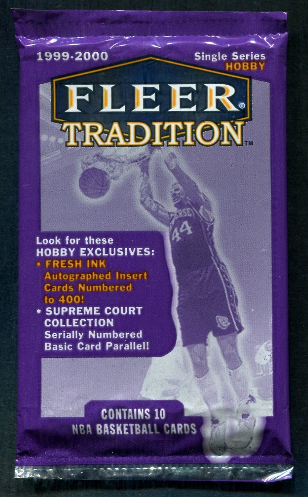 1999/00 Fleer Tradition Basketball Unopened Pack (Hobby) (10)