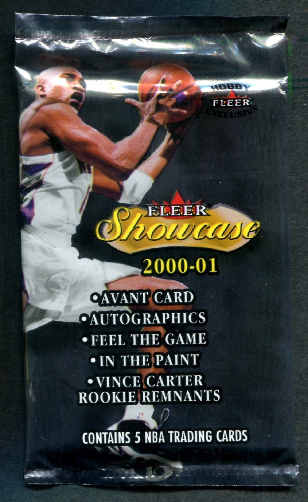 2000/01 Fleer Showcase Basketball Unopened Pack (Hobby) (5)