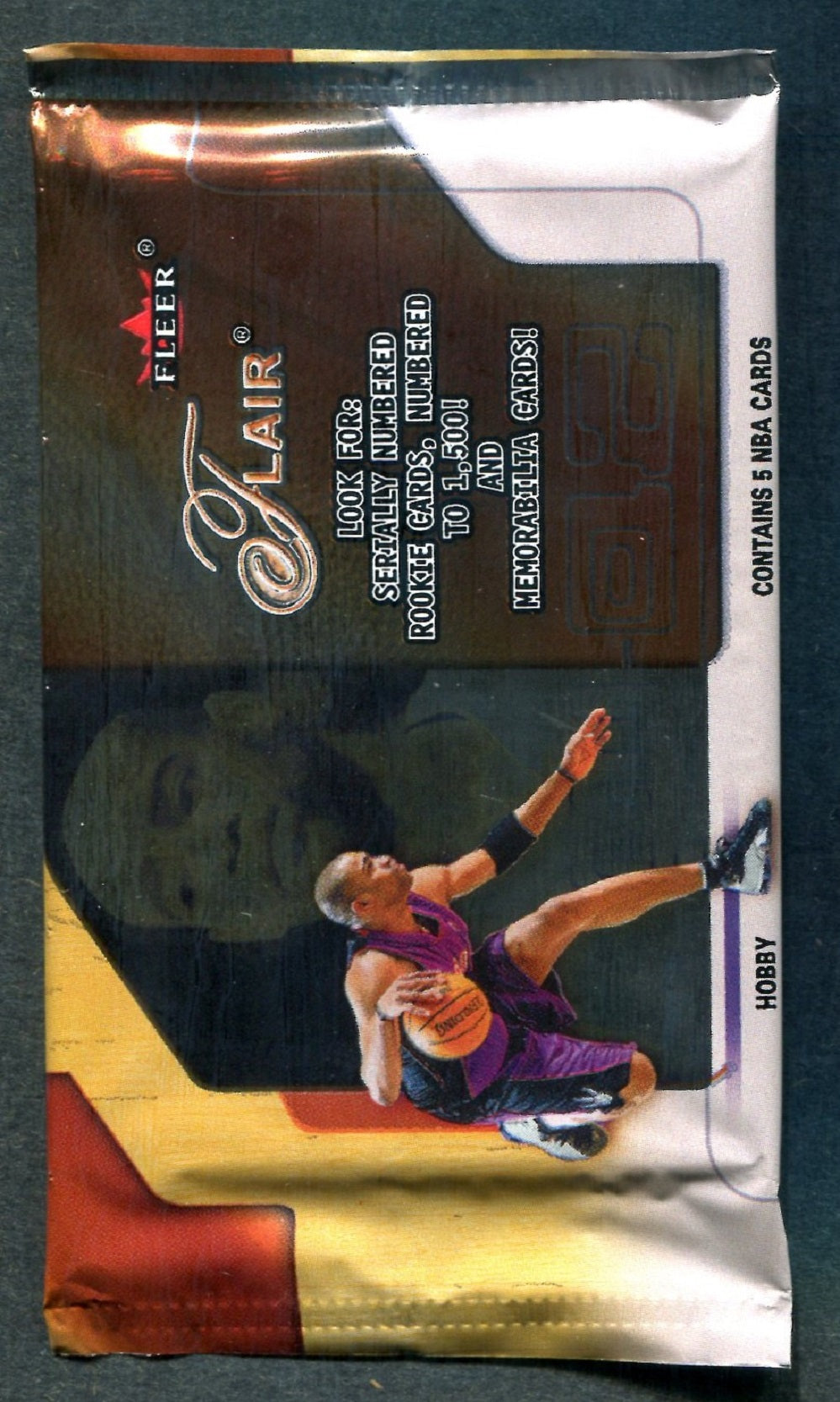 2001/02 Fleer Flair Basketball Unopened Pack (Hobby) (5)