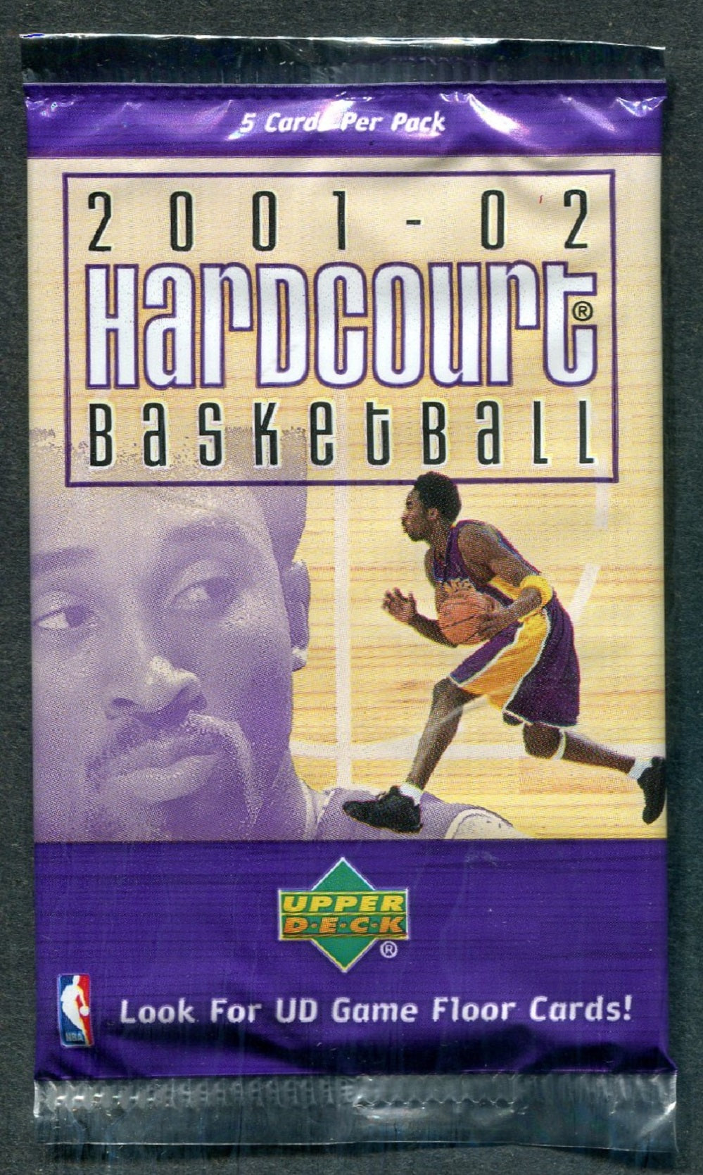 2001/02 Upper Deck Hardcourt Basketball Unopened Pack (Hobby) (5)