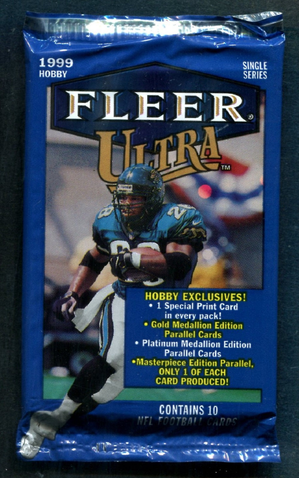 1999 Fleer Ultra Football Unopened Pack (Hobby) (10)