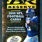 2000 Bowman Reserve Football Unopened Pack (Hobby) (5)