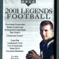 20001 Upper Deck Legends Football Unopened Pack (5)