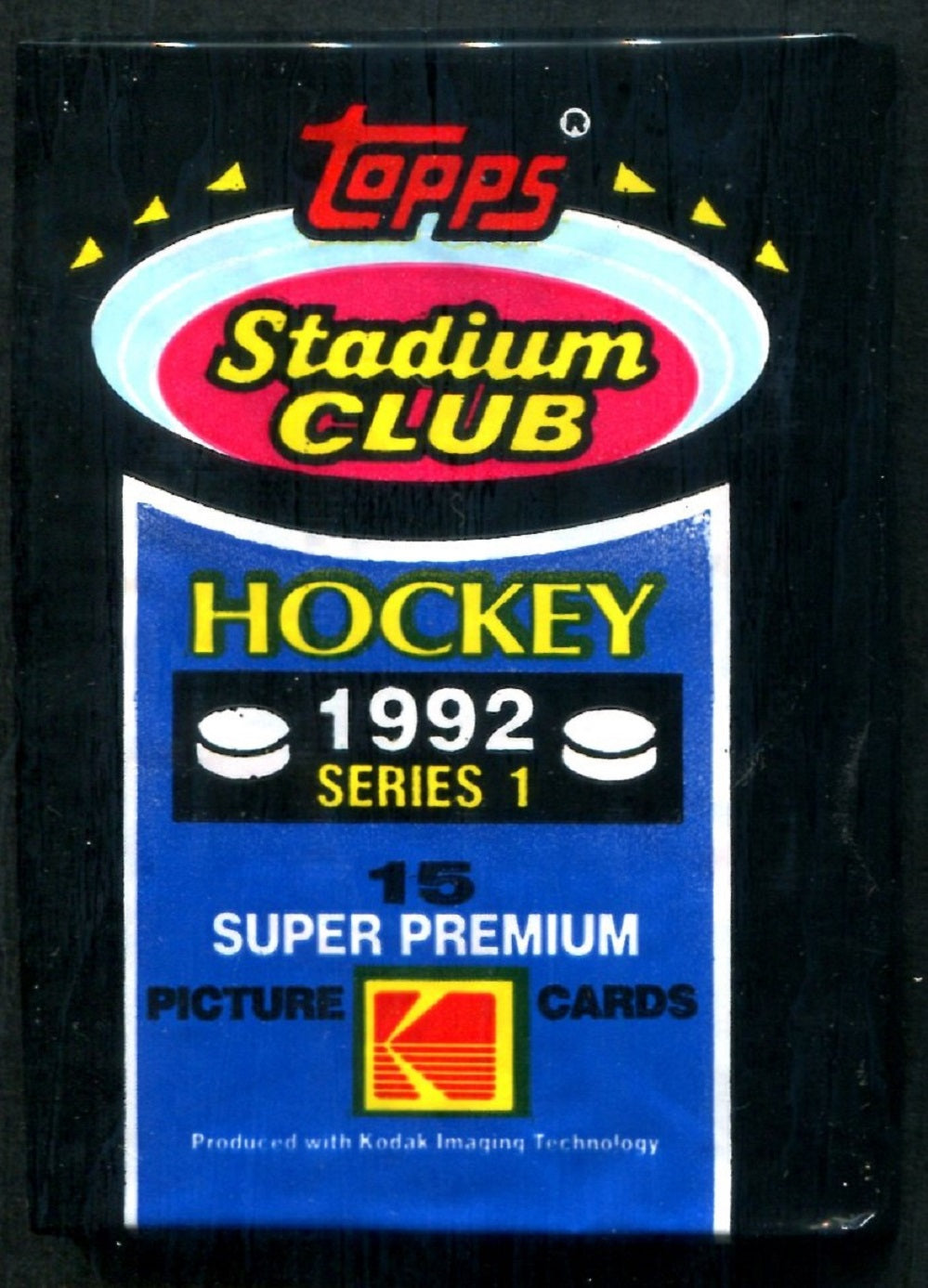 1992/93 Topps Stadium Club Hockey Unopened Series 1 Pack