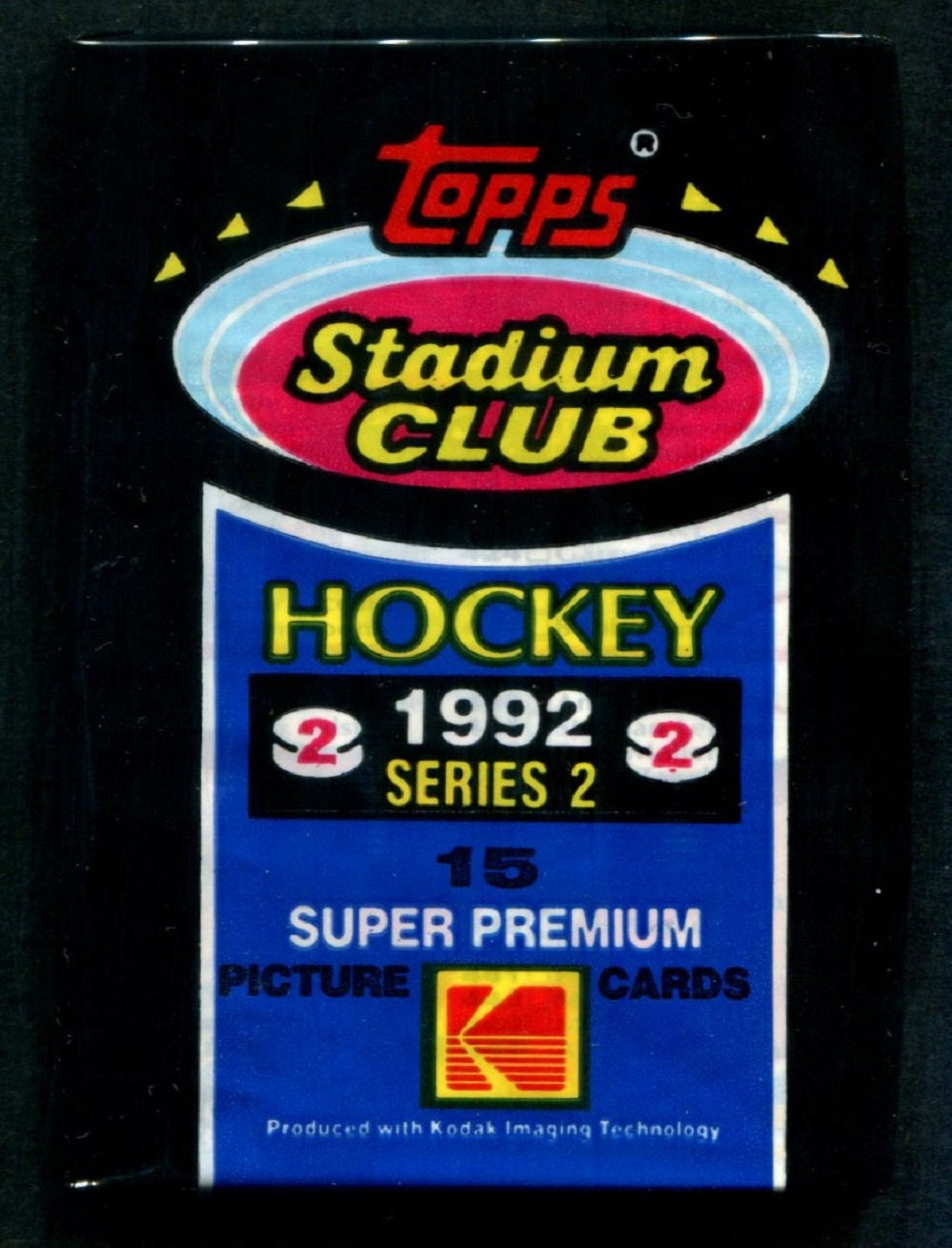 1992/93 Topps Stadium Club Hockey Unopened Series 2 Pack