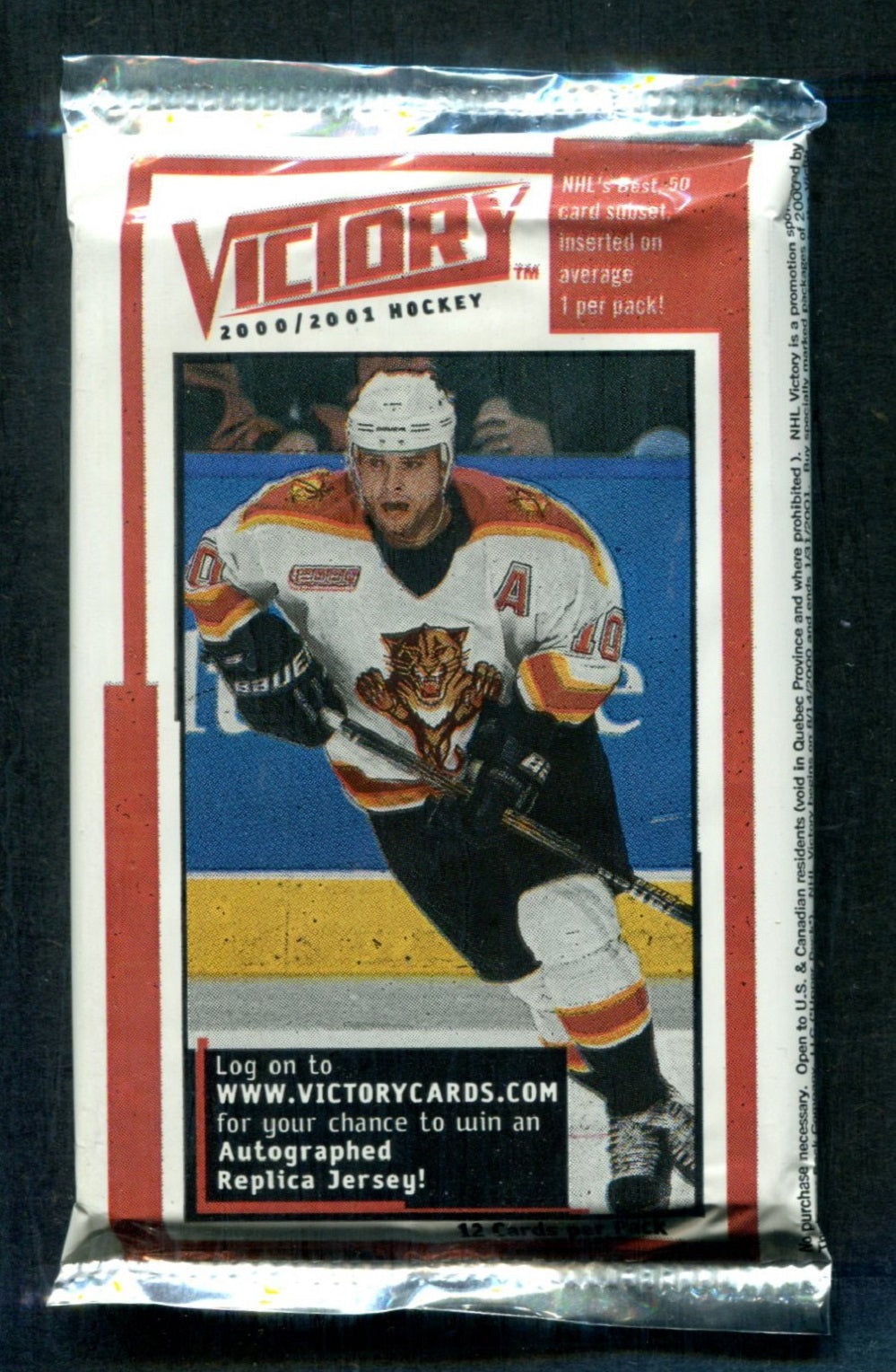 2000/01 Upper Deck Victory Hockey Unopened Pack (12)