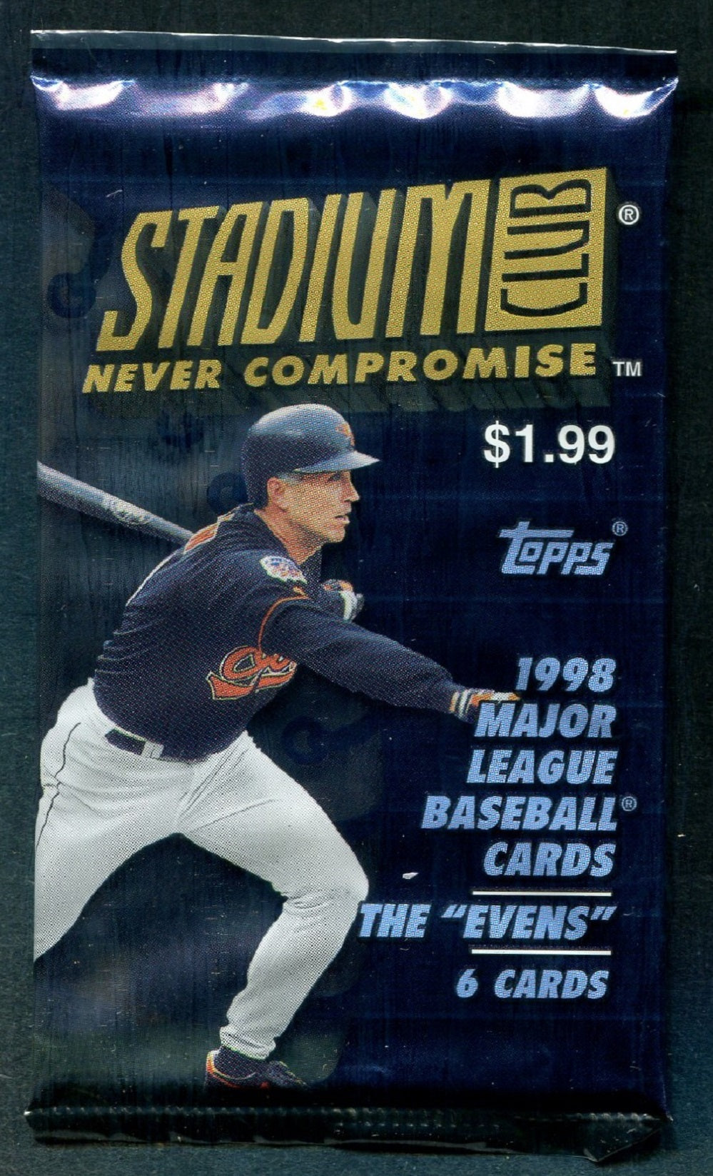 1998 Topps Stadium Club Baseball The Evens Unopened Pack (Retail) (Pre-Priced)