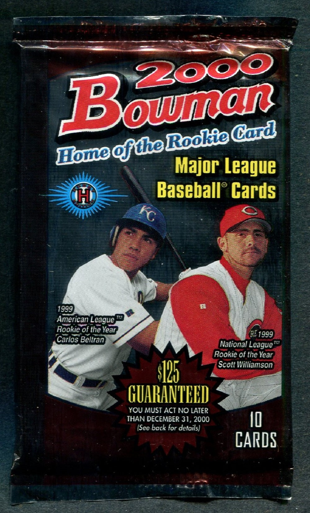 2000 Bowman Baseball Unopened Pack (Hobby) (10)