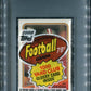 1988 Topps Football Unopened Cello Pack PSA 9 Joe Montana Top *3314