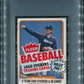 1982 Fleer Baseball Unopened Cello Pack PSA 8 Nolan Ryan Top *3320