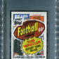 1987 Topps Football Unopened Cello Pack PSA 9 Walter Payton Top *6453