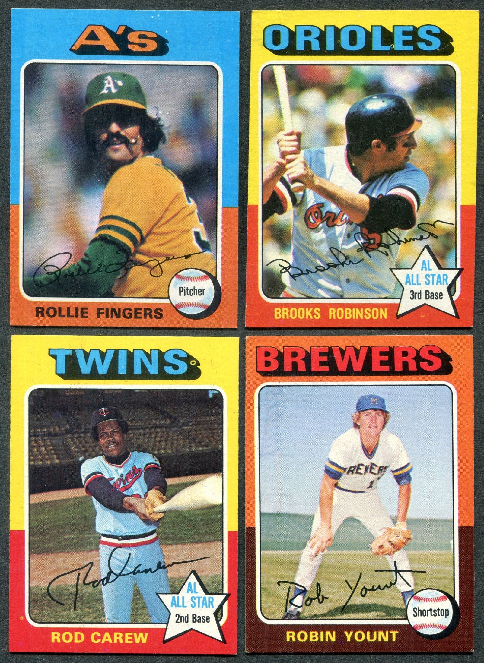 1975 Topps Baseball Complete Set EX EX/MT (660) (24-597)