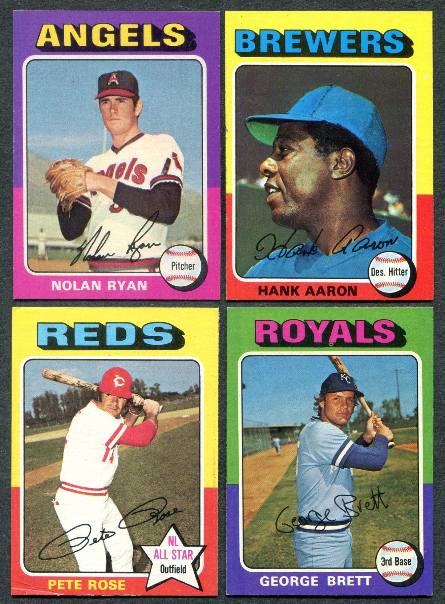 1975 Topps Baseball Complete Set EX EX/MT (660) (24-597)