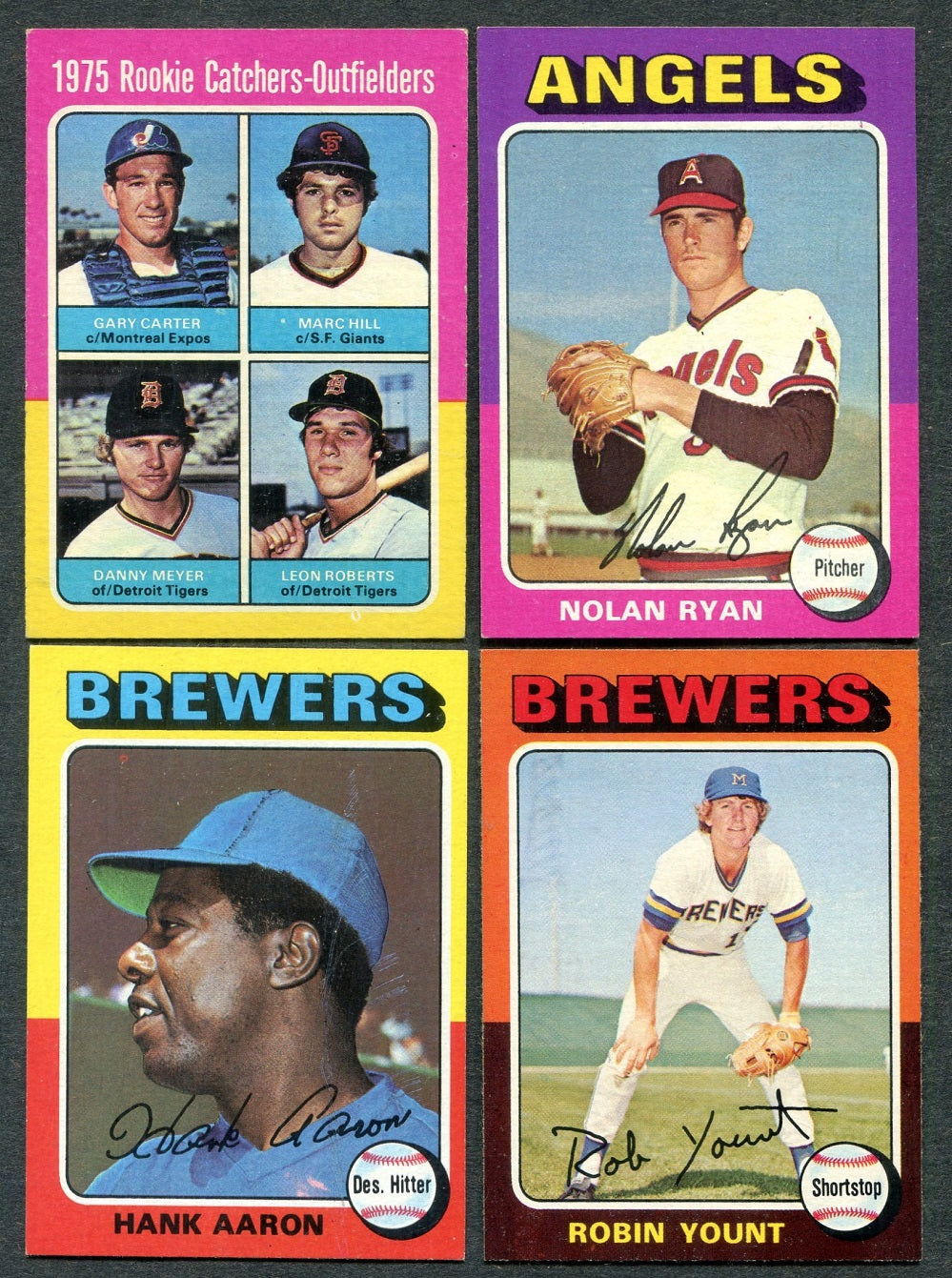 1975 Topps Baseball Complete Set EX EX/MT (660) (24-598)