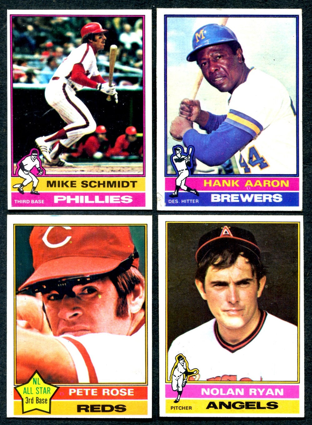 1976 Topps Baseball Complete Set VG (660) (24-599) (Read)