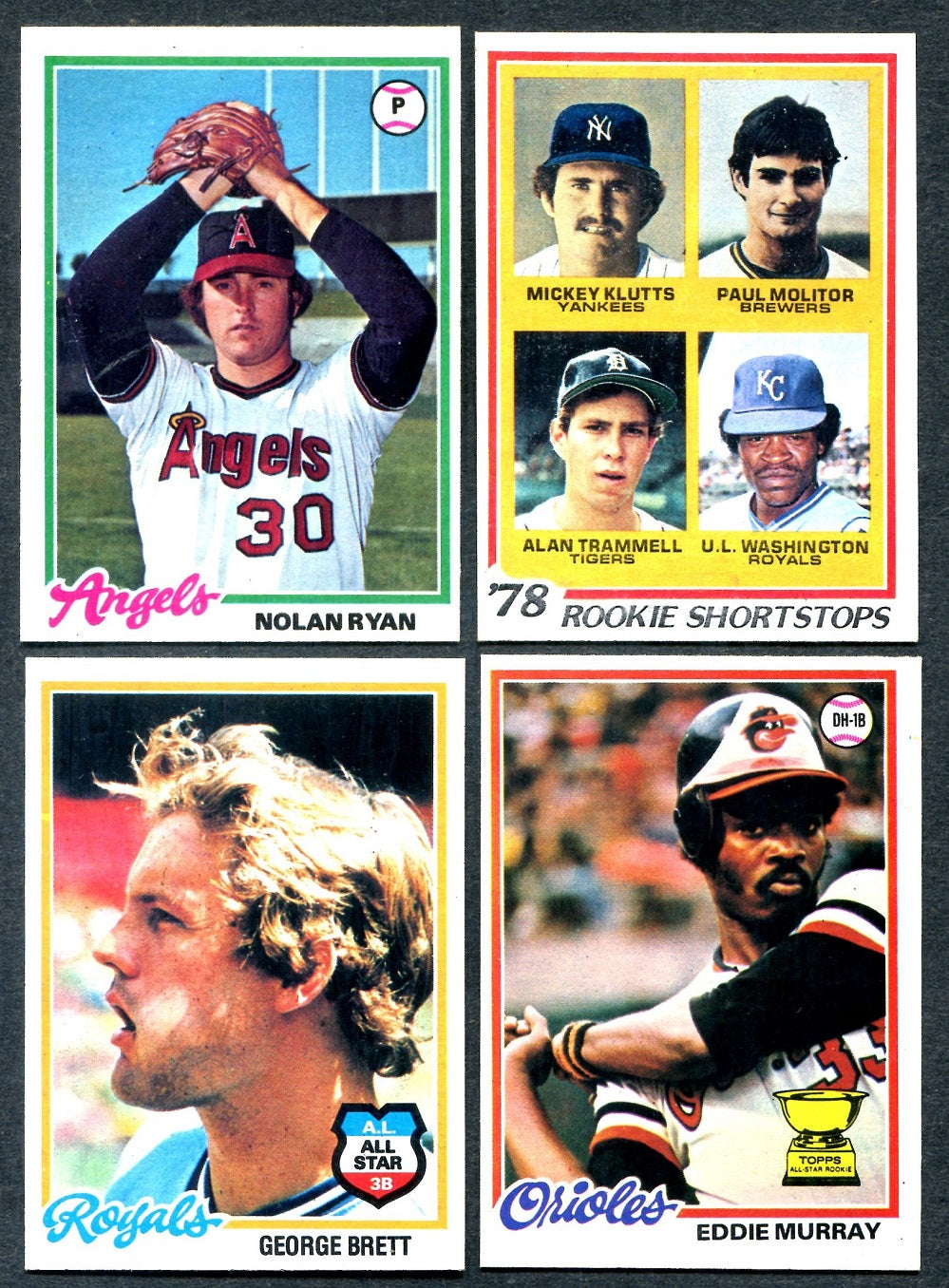 1978 Topps Baseball Complete Set EX EX/MT (726) (24-602)