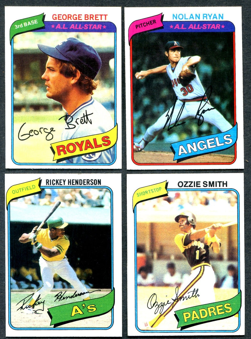 1980 Topps Baseball Complete Set VG EX (726) (24-607)