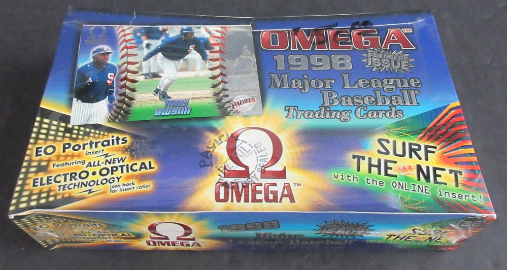 1998 Pacific Omega Baseball Box (Retail) (36/8)