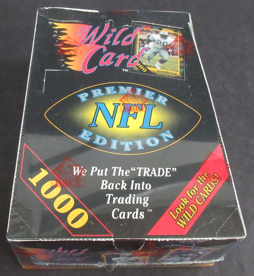 1991 Wild Card NFL Football Unopened Box (BBCE)