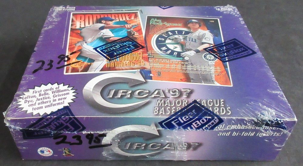 1997 Fleer Circa Baseball Unopened Box (Retail) (18/10)