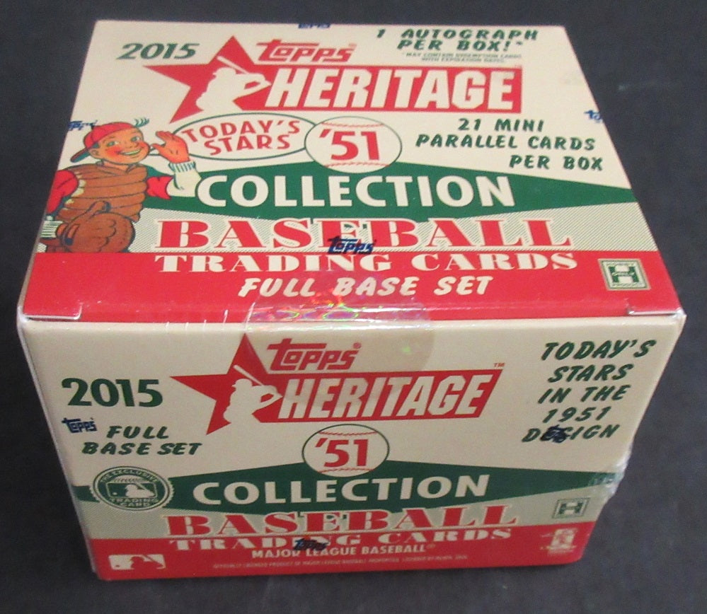 2015 Topps Heritage Baseball '51 Collection Factory Set