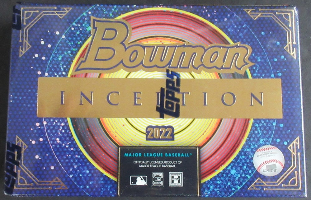 2022 Bowman Inception Baseball Box (Hobby)