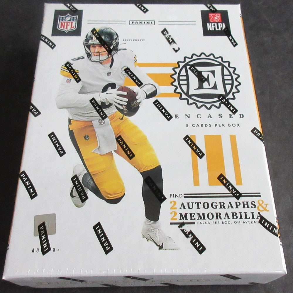 2022 Panini Encased Football Box (Hobby)