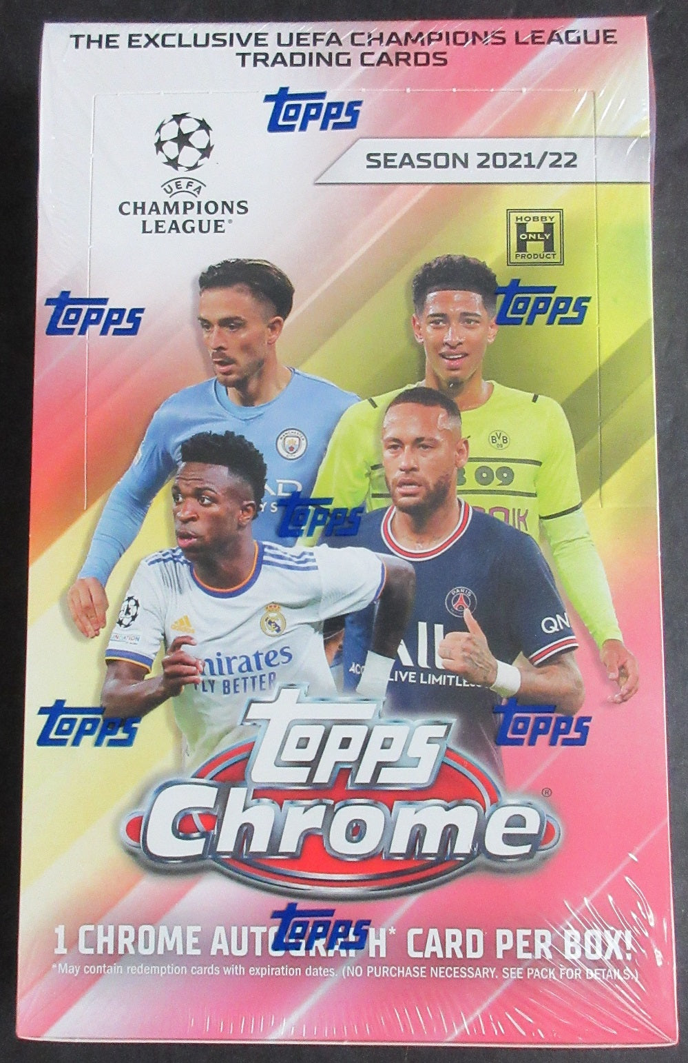 2021/22 Topps Chrome UEFA Soccer Box (Hobby) (18/4)