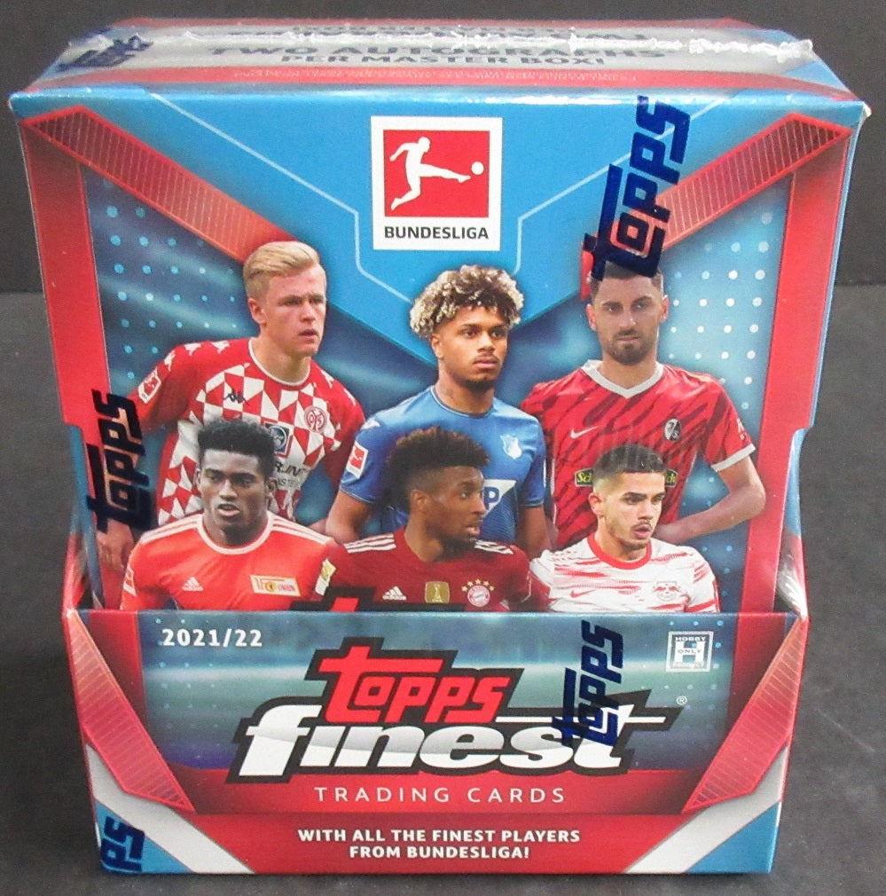 2021/22 Topps Finest Bundesliga Soccer Box (Hobby) (2/6/5)