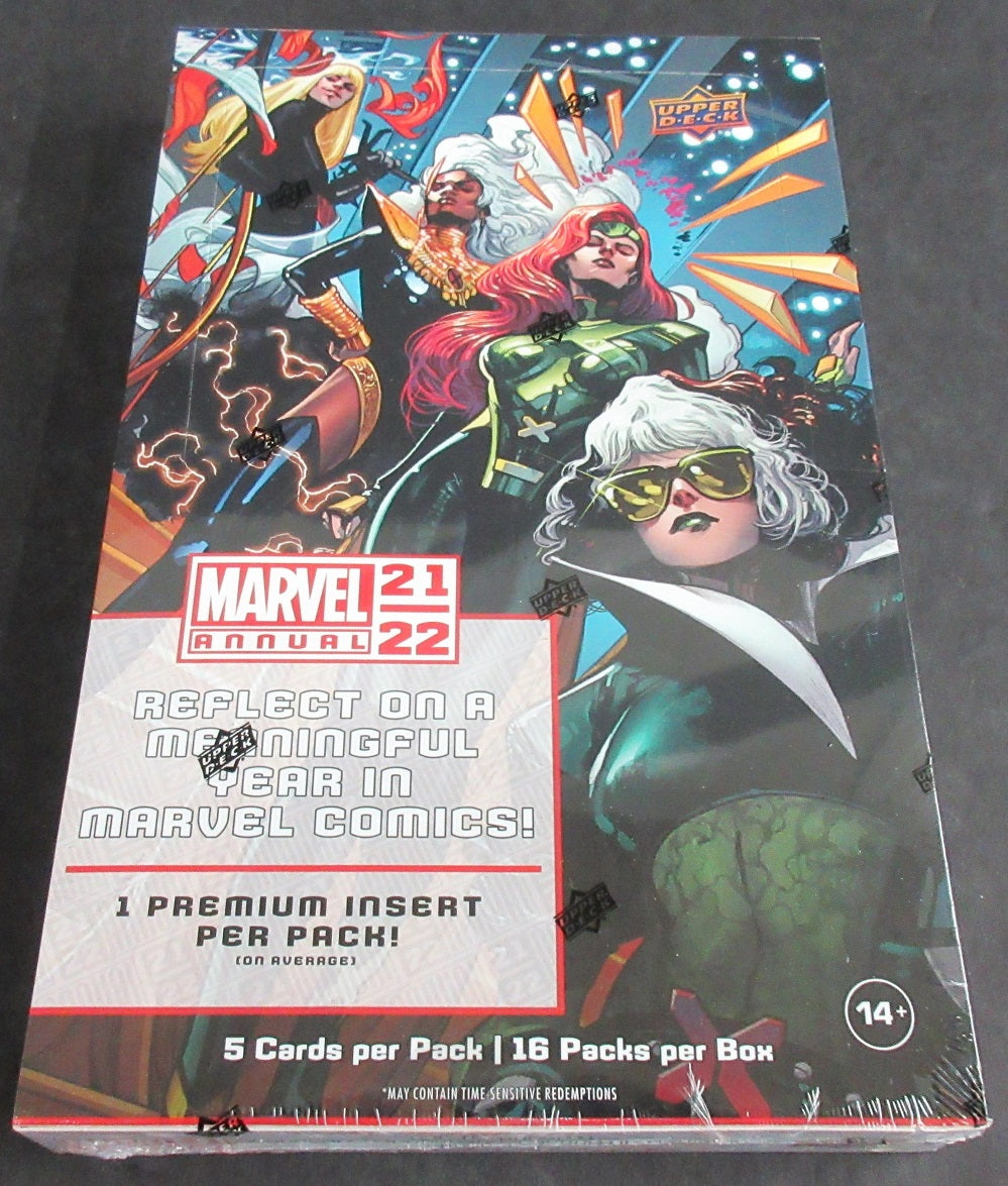 2021/22 Upper Deck Marvel Annual Box (Hobby) (16/5)