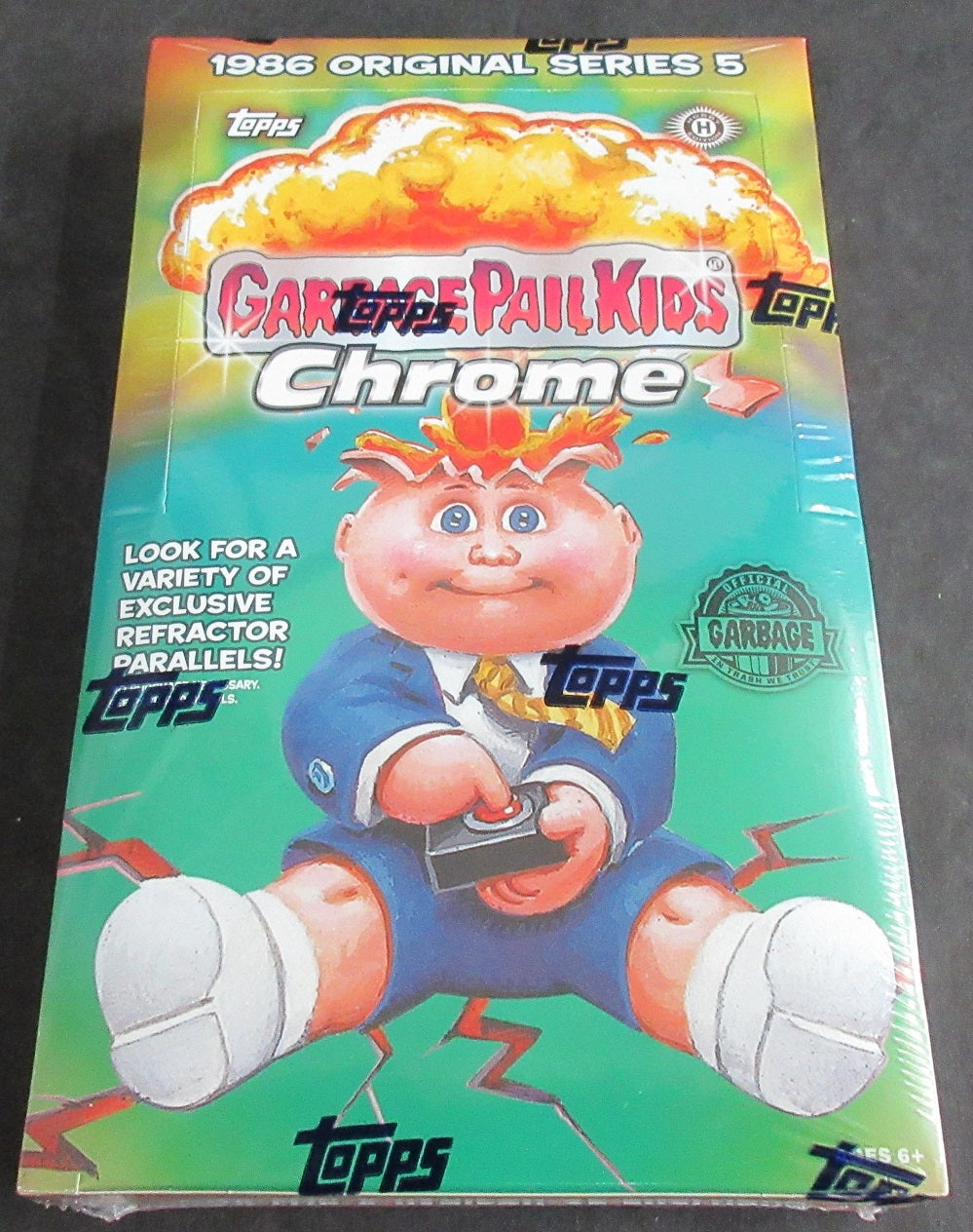 2022 Topps Chrome Garbage Pail Kids Series 5 Box (Hobby) (24/4)