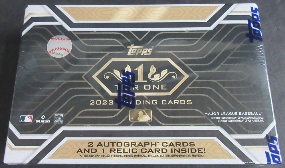 2023 Topps Tier One Baseball Box (Hobby)