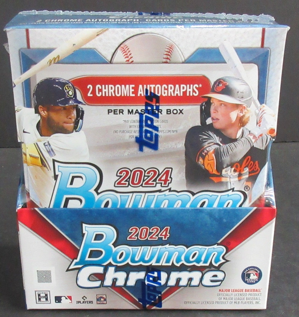 2024 Bowman Chrome Baseball Box (Hobby) (2/6/5)