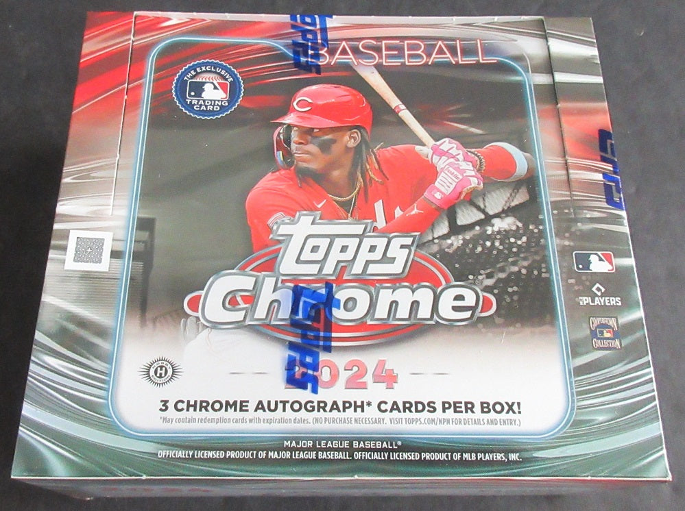 2024 Topps Chrome Baseball Jumbo Box (Hobby) (12/13)