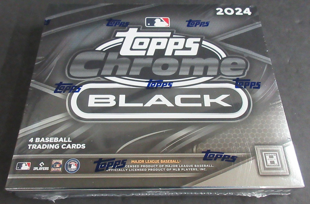 2024 Topps Chrome Black Baseball Box (Hobby)