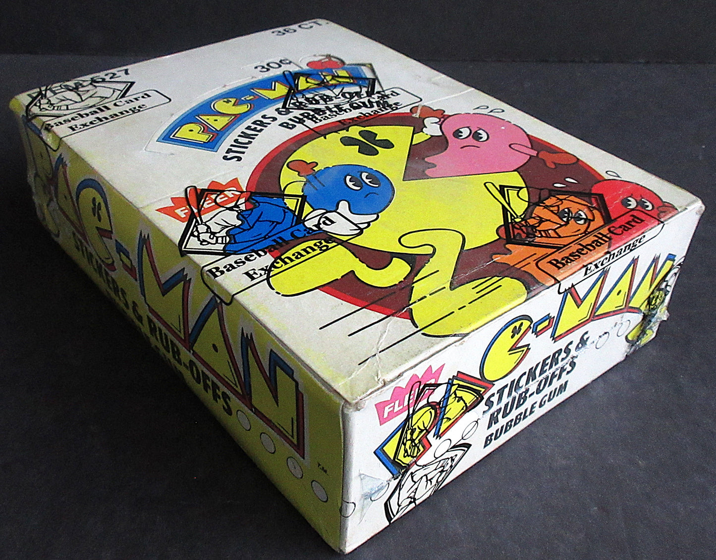 1980 Fleer Pac-Man Unopened Wax Box (BBCE) (Read) (26451)