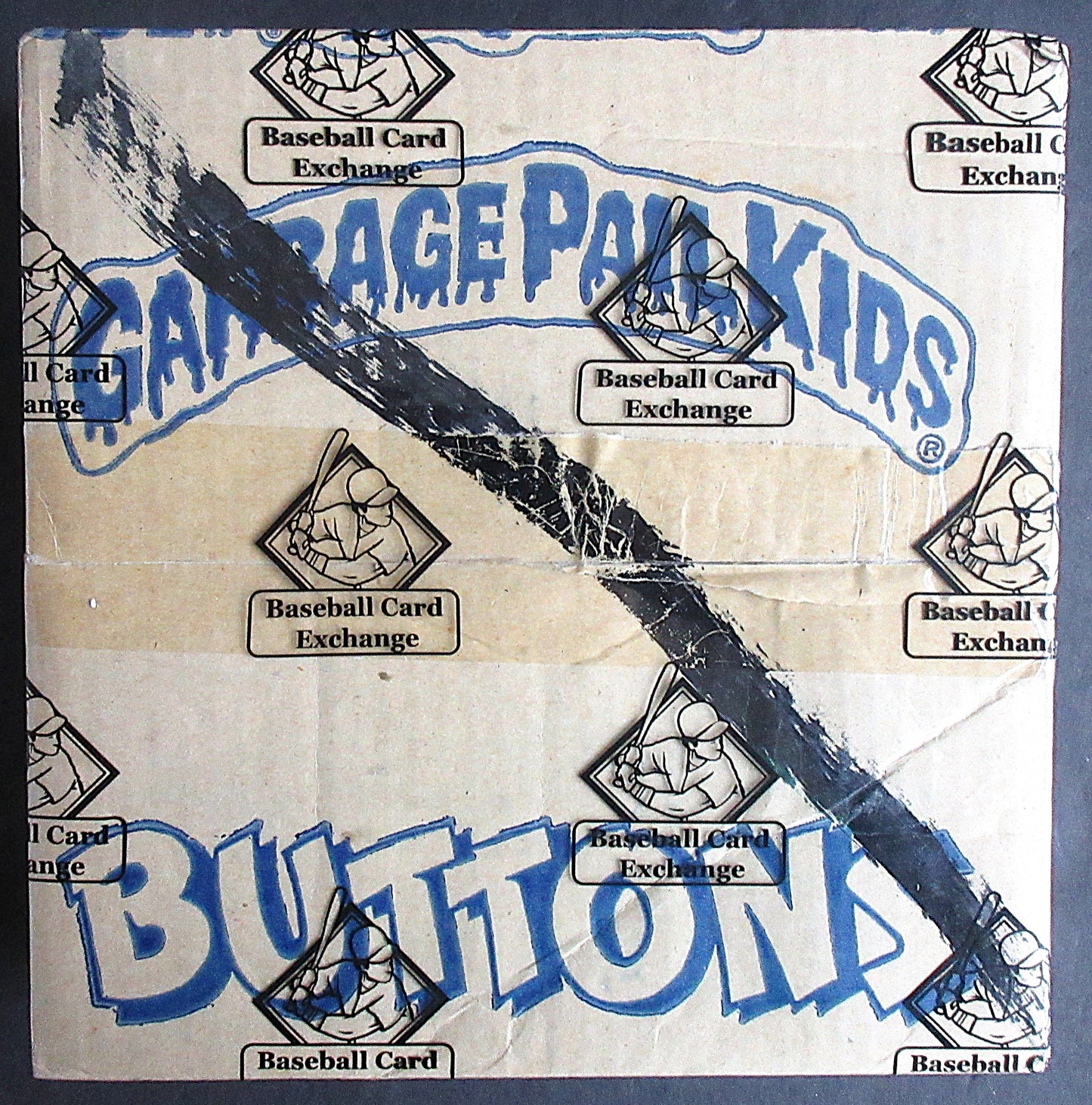 1986 Topps Garbage Pail Kids Buttons Box (72 Count) (BBCE)