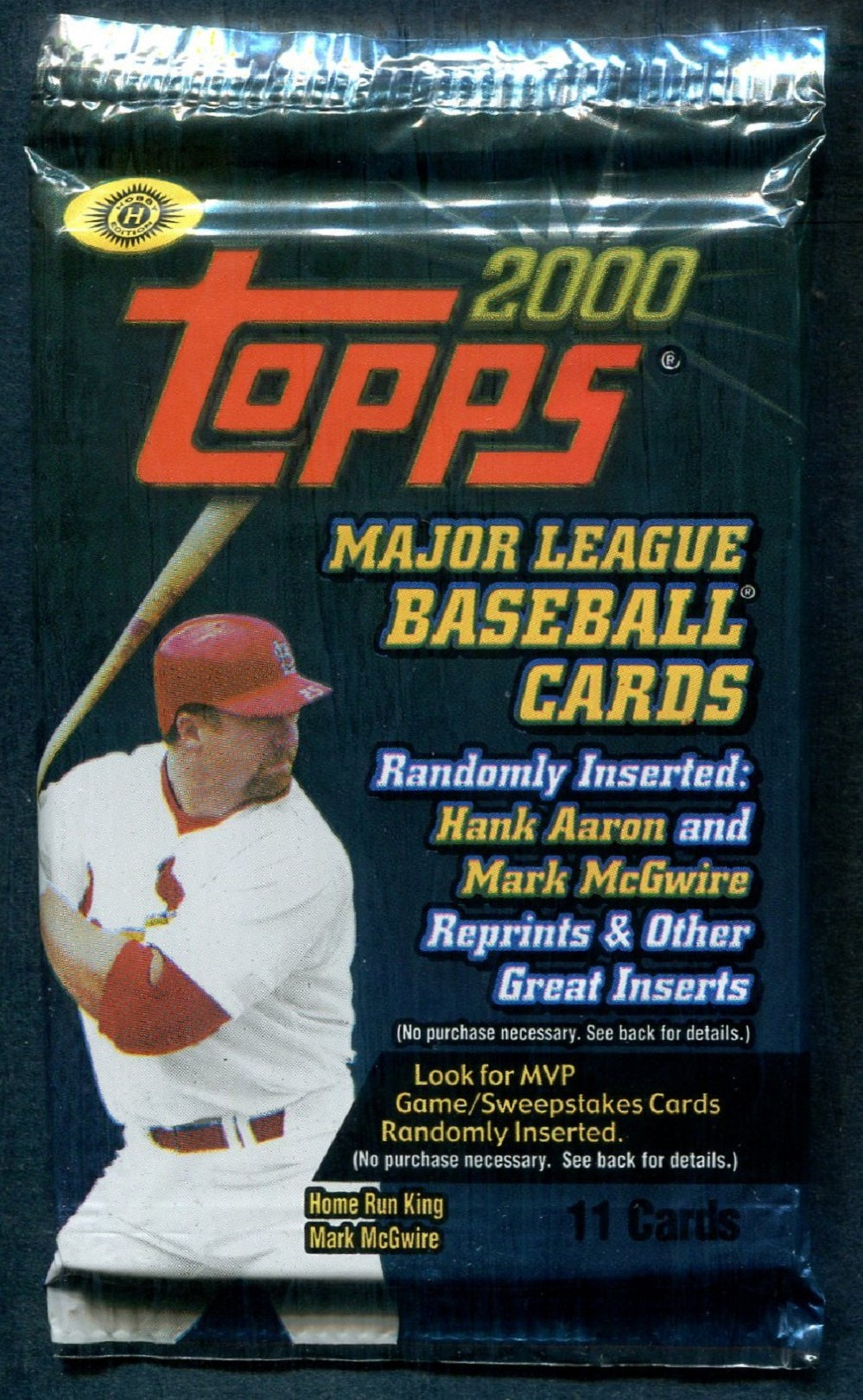 2000 Topps Baseball Unopened Series 1 Pack (Hobby) (11)