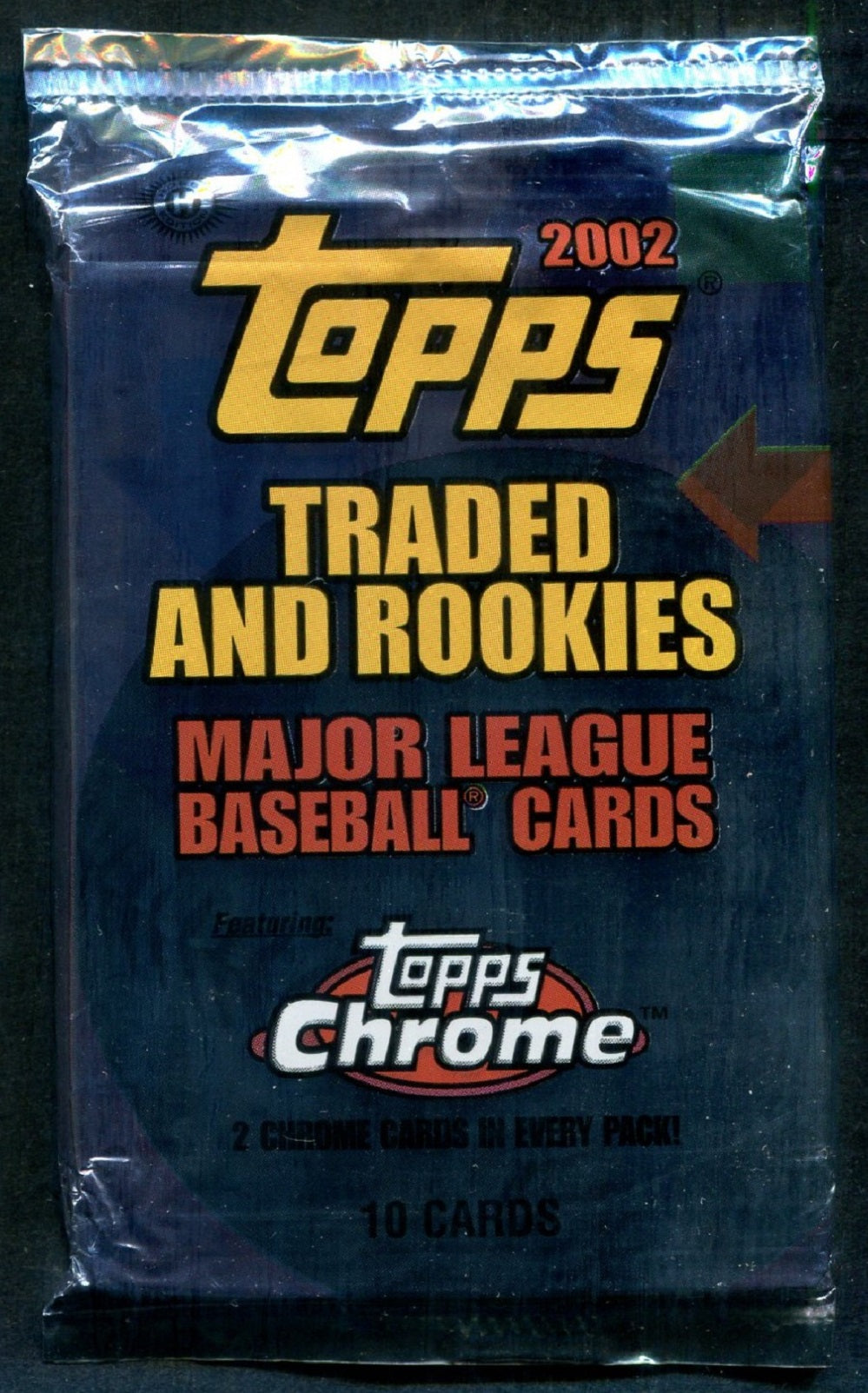 2002 Topps Baseball Unopened Traded and Rookies Pack (Hobby) (10)