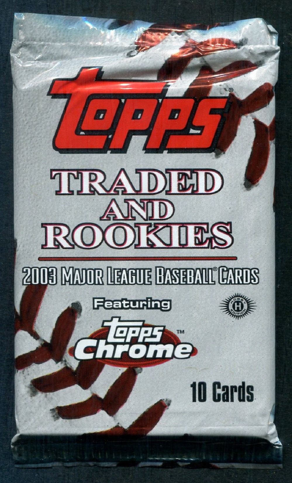 2003 Topps Baseball Unopened Traded and Rookies Pack (Hobby) (10)