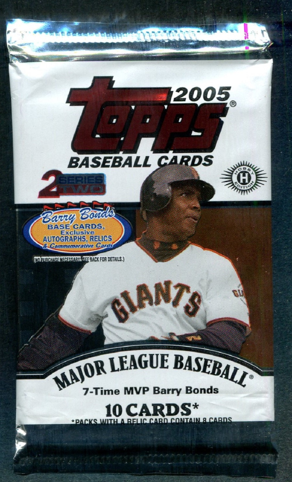 2005 Topps Baseball Unopened Series 2 Pack (Hobby) (10)