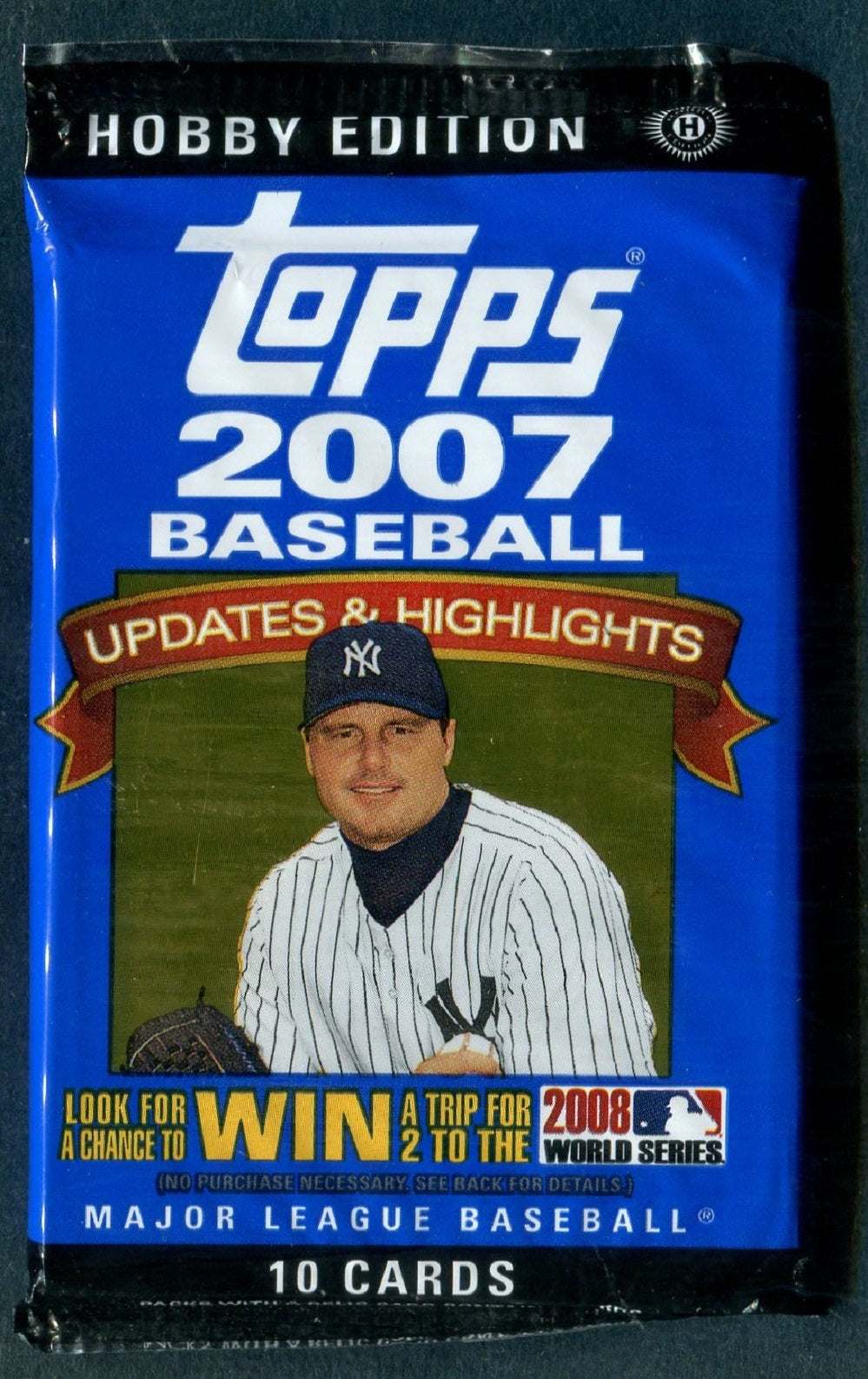 2007 Topps Baseball Unopened Updates & Highlights Pack (Hobby) (10)