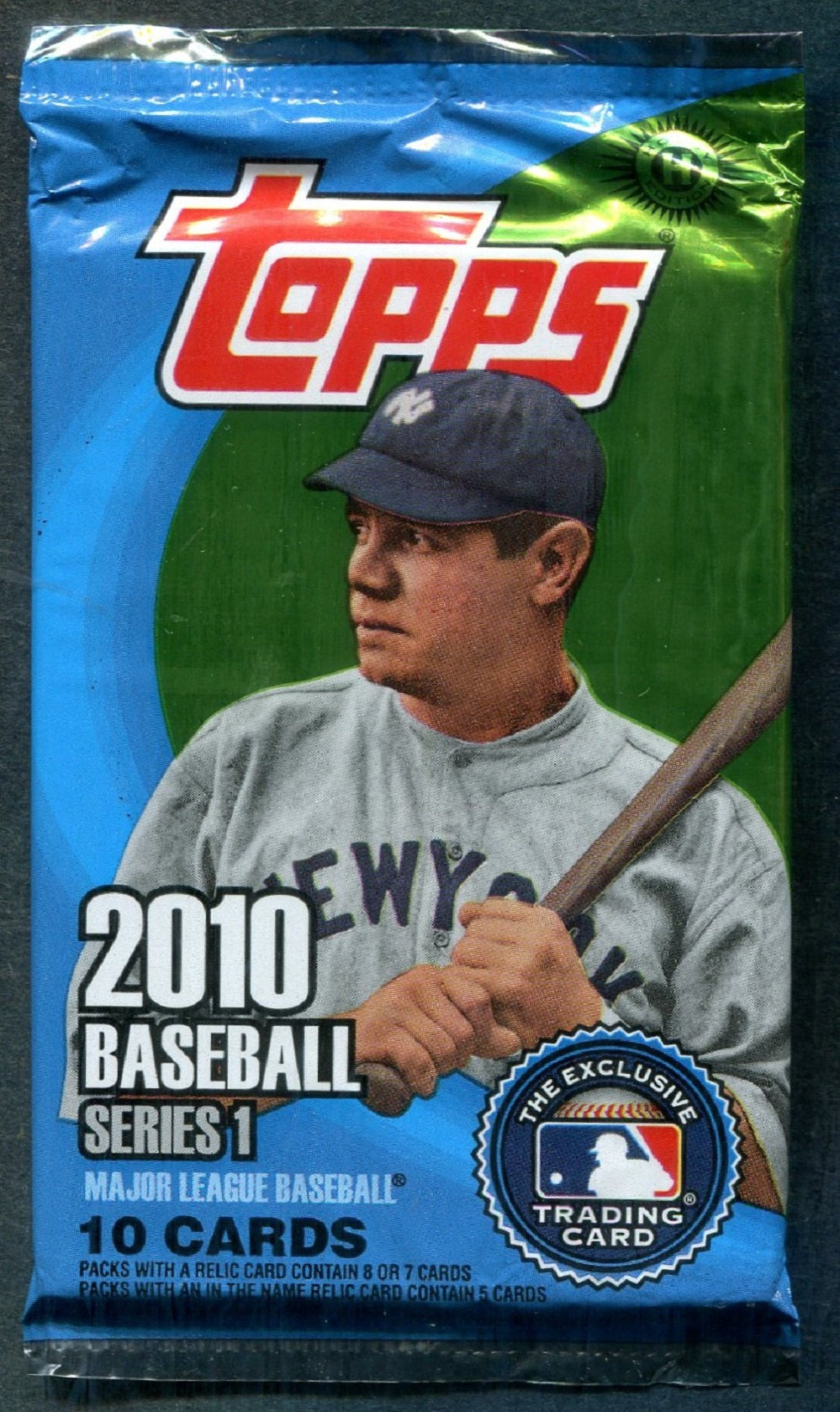 2010 Topps Baseball Unopened Series 1 Pack (Hobby) (10)