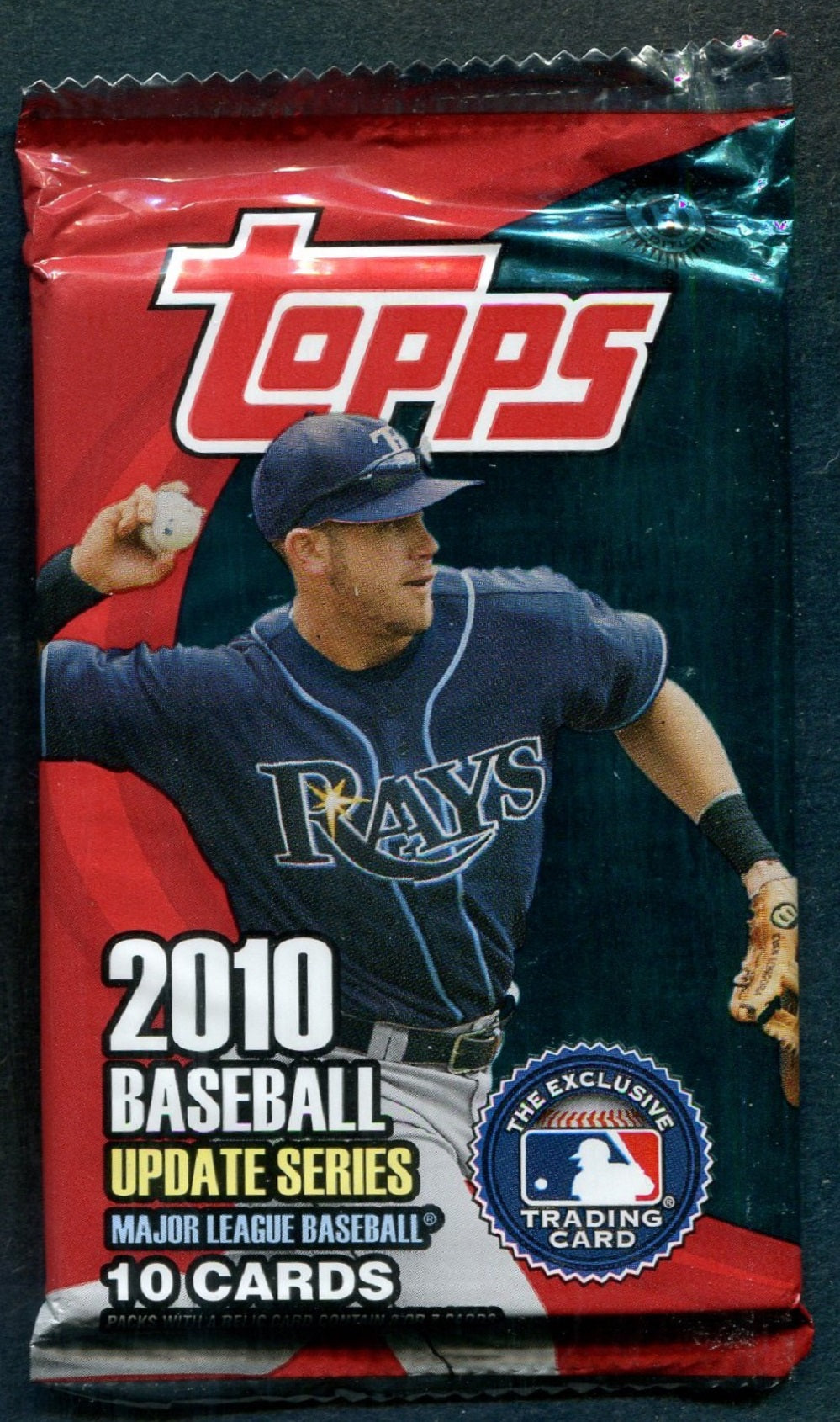 2010 Topps Baseball Unopened Update Series Pack (Hobby) (10)