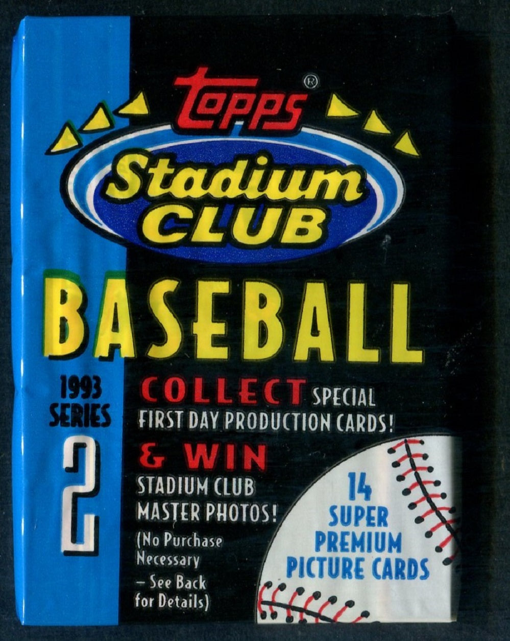 1993 Topps Stadium Club Baseball Unopened Series 2 Pack (14)